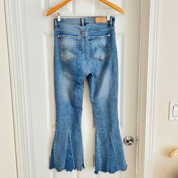 7 for All Mankind Luxe Vintage denim flare jeans - Picture 3 of 4